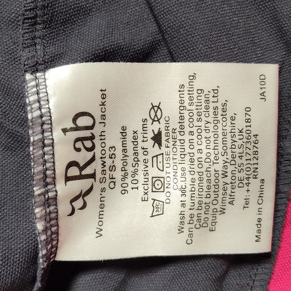 Rab Women's Sawtooth Jacket softshell outdoor pin… - image 11